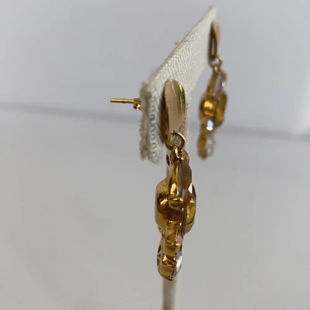 Really Pretty And Lightweight Crystal Earrings